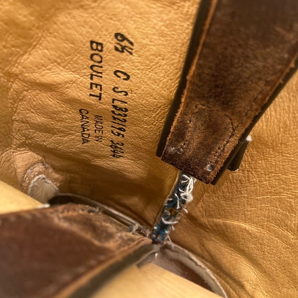 Women’s Paul Brodie Western Boulet boots - Picture 7 of 8